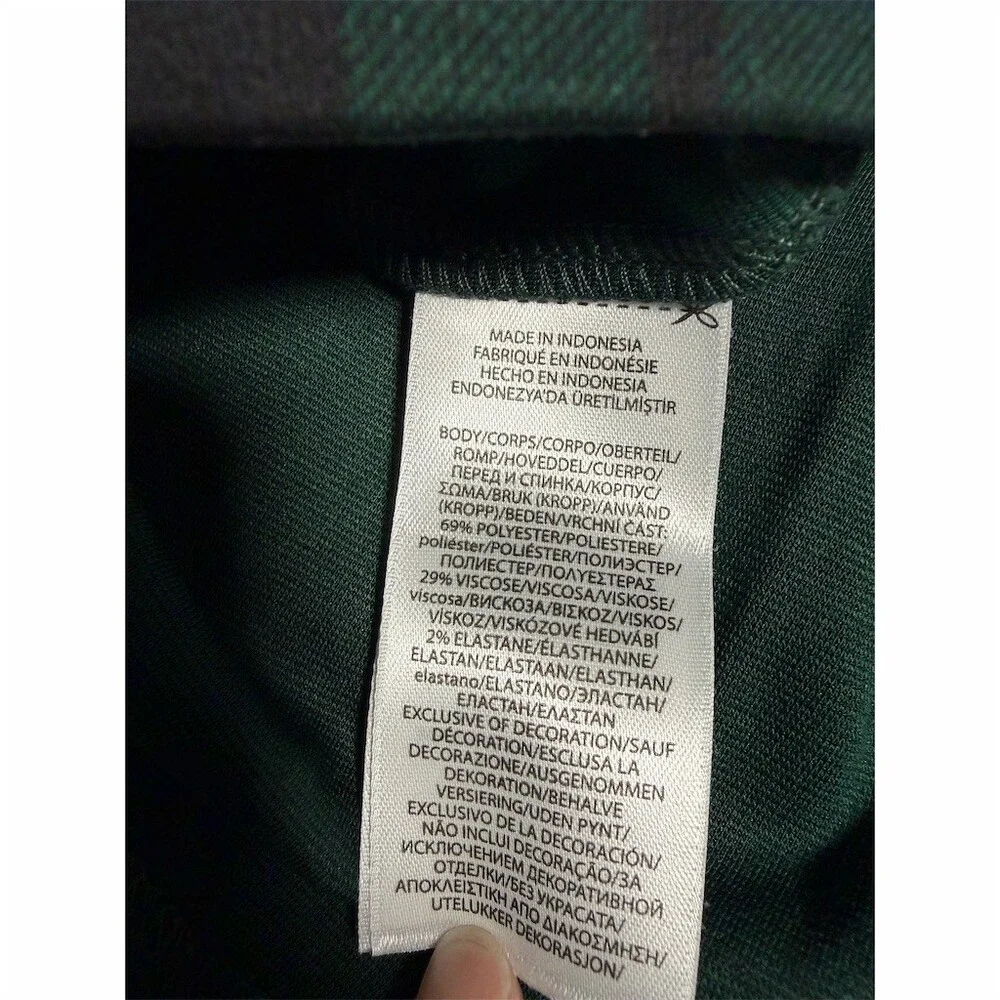 Ralph Lauren Girls Jumper Dress Size 6 Green Blackwatch Plaid Pleated
